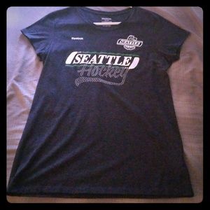 Seattle Thunderbirds Hockey Fitted T-Shirt